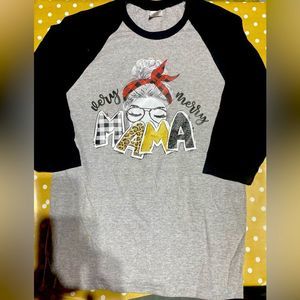 CUSTOM MADE MERRY MAMA REGLAN T-SHIRT SIZE SMALL